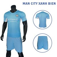 Quần áo đá banh Man.City mẫu mới 2022 chất liệu vải thun lạnh [ HỖ TRỢ IN TÊN SỐ CHO AE]