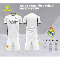 Quần áo đá bóng CLB Real Marid 2023-2024