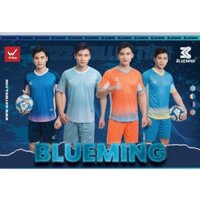 Quần áo đá bóng mẫu mới Wika Blueming 2022
