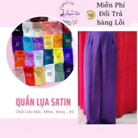Quần Áo Dài  May Đo  PHI BÓNG / SATIN / TẰM Ý/LỤA MỊN May Theo Số Đo