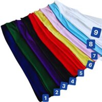 Quần áo dài nữ ống suông chất liệu phi bóng - XS - Xanh coban