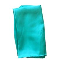 Quần áo dài nữ ống suông chất liệu phi bóng - M - Xanh ngọc