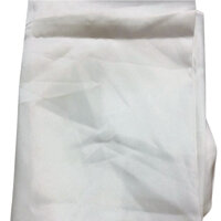 Quần áo dài nữ ống suông chất liệu phi bóng - 2XL - Trắng kem