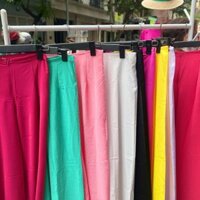 Quần Áo Dài Vải Lụa Mỹ Truyền Thống Cao Cấp Mềm Mịn Áo dài Hồng Loan