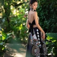 Quần áo dân tộc Dai, quần áo dân tộc Hani, bộ quần áo dân tộc nữ, bộ quần áo dân tộc hoàn chỉnh, nhóm dân tộc thiểu số