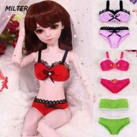 Quần áo đi biển mùa hè MILTER, Mặc thường ngày Đồ bơi búp bê Mini Bikini, Thời trang chất lượng cao Phụ kiện DIY Đồ bơi tắm búp bê cho búp bê 1 / 3 BJD 60cm