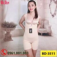 Quần Áo Gen Định Hình - Đồ Lót Định Hình Liền Thân Thu Nhỏ Bụng (Cod: BD-3511)