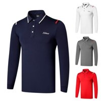 Quần Áo GOLF Dài Tay Nam Thể Thao Ngoài Trời Bóng Rời Hút Mồ Hôi Nhanh Khô Thoáng Khí GOLF