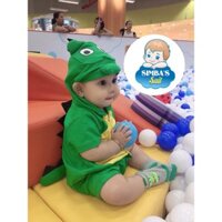 Quần áo hình thú - Body hình Khủng Long cho bé