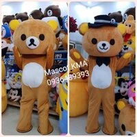Quần áo hoá trang Mascot Gấu Rilakkuma - sinh nhật, sự kiện