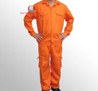 Quần áo kaki LDHQ màu ghi + cam túi hộp