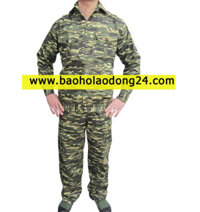 Quần áo kaki răn ri sĩ quan