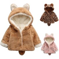 Quần áo mùa đông cho trẻ sơ sinh áo khoác cotton bé trai và bé gái nhung dày và áo khoác ngoài thủ công tinh tế