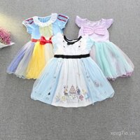 Quần áo mùa hè cho trẻ em phong cách Ins, trang phục biểu diễn Halloween, bán buôn váy cho bé gái