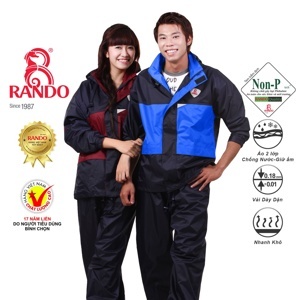 Quần áo mưa Rando 2 lớp