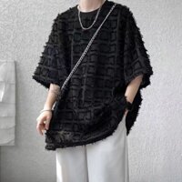 Quần Áo Nam Phong Cách Màu Tối Phong Cách Chanel Áo Thun Nam Phong Cách Thoáng Mát Cao Cấp Sinh Viên Ngắn Tay Nặng Nhỏ Cổ Đẹp Trai Tay 5 Điểm