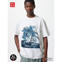Quần áo nam Uniqlo Áo thun ngắn tay in họa tiết GUNDAM Mobile Suit GUNDAM 474437