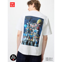 Quần áo nam Uniqlo Áo thun ngắn tay in họa tiết GUNDAM Mobile Suit GUNDAM 480144