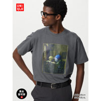 Quần Áo Nam Uniqlo Nữ UT Doremon Encounter Louvre In Hình Áo Thun Ngắn Tay 25 Phong Cách Mới480135