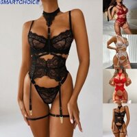 Quần áo ngủ nữ G-string Garter Belt Leightweight Đồ ngủ màu trơn