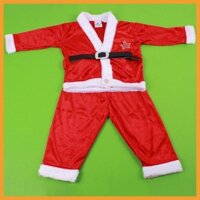 QUẦN ÁO ÔNG GIÀ NOEL CHO BÉ TRAI và BÉ GÁI CHẤT LIỆU NHUNG MỀN MẠI
