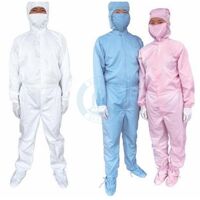 Quần áo phòng sạch chống tĩnh điện vải vinilon
