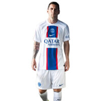 Quần áo PSG màu trắng sân khách thứ 3 2022-23