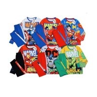 Quần áo siêu nhân dài tay chất thun mềm mại SN2210 Herokids