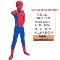 Quần áo siêu nhân người nhện Spiderman trẻ em