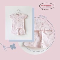 Quần áo sơ sinh cộc tay Miomio - HÀNG HÃNG