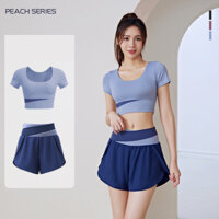 Quần áo tập gym yoga nữ cao cấp mã G5001 có mút ngực co dãn 4 chiều