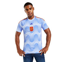 Quần áo Tây Ban Nha màu xanh sân khách World Cup 2022