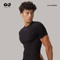 Quần áo thể thao liền mạch Quần áo thể thao nam Bộ đồ ngắn tay chạy bộ Quần áo khô nhanh Thiết bị tập luyện thấm mồ hôi đàn hồi