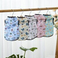Quần áo thú cưng nguyên bản, quần áo mùa hè mỏng cho chó, áo vest thoáng khí, quần áo cho mèo, Corgi, Bichon, Teddy