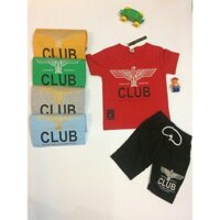 Quần áo thun bé trai Club 6kg-12Kg