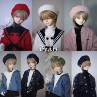 Quần áo trẻ em bjd a403 beret wall với chiều cao 7 màu 1/4 & 1/3 & uncle