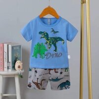 quần áo trẻ em - bộ xuất Hàn cộc tay bé trai