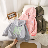 Quần áo trẻ em có mũ trùm đầu cho bé trai bé gái 3.14