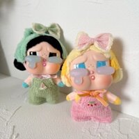 [Quần áo trẻ em CRYBABY] Crying Baby Tears Factory Vinyl Face Doll Handmade Bộ quần áo trẻ em 15CM (Không bao gồm búp bê)