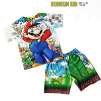 Quần áo trẻ em Kunkun Kid chất thun lạnh co giãn 4 chiều in 3D TP1047 size đại từ 10-60kg