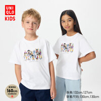 Quần áo trẻ em Uniqlo Áo thun in hình UT DRAGON BALL / Áo thun ngắn tay 476594 Dành cho bé trai và bé gái