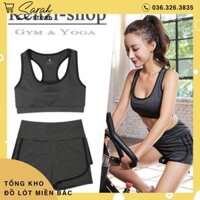 Quần áo yoga BỘ QUẦN ÁO TẬP GYM NỮ CAO CẤP