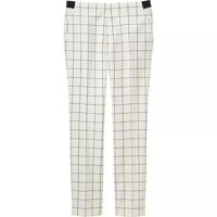 Quần âu công sở Uniqlo nữ cạp chun màu trắng- 159044