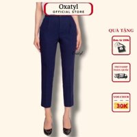 Quần Âu Nữ Công Sở Oxatyl cạp cao 2 cúc Q02