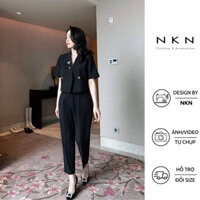 Quần Âu, quần công sở nữ NKN Delia, thiết kế lưng cao, quần âu dáng dài, chất liệu cao cấp.