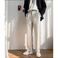 Quần Âu Trắng Ống Đứn