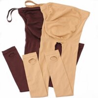 Quần bà bầu 320D chải, hỗ trợ bụng điều chỉnh, quần legging bà bầu mùa thu đông cho phụ nữ