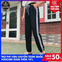 Quần baggy 2 sọc dễ phối đồ nam nữ - NASHOP