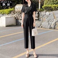 quần baggy cạp cao bản to 3 khuy  168.fashion Q303