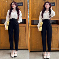 QUẦN BAGGY CẠP V LƯNG CAO SIÊU XINH - MP88